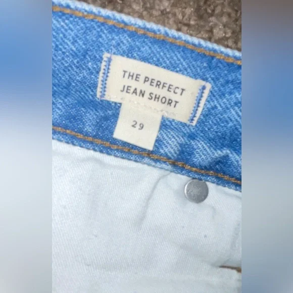 NWOT Madewell the Perfect Short Women's Light Blue - Picture 3 of 4
